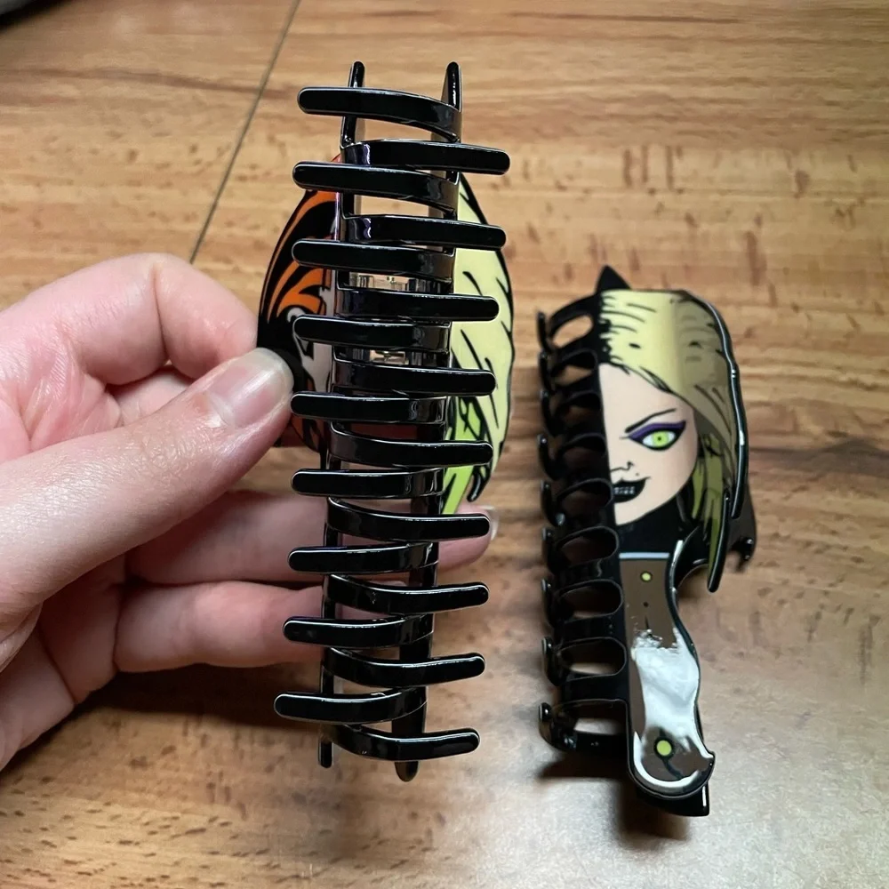 Chucky Bride of Chucky Halloween Hair Clip/ claw